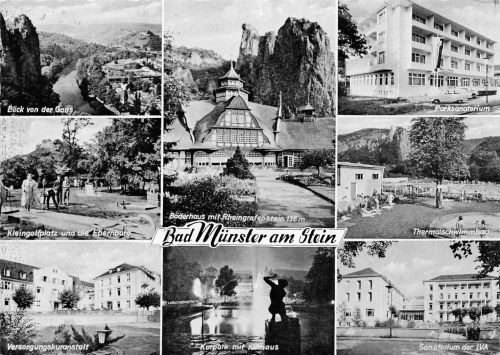 Bad Münster a. Stein Mehrbildkarte gl 197.339