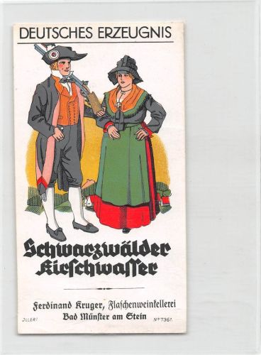 Bad Münster a. Stein Flaschenetikett ngl 197.342