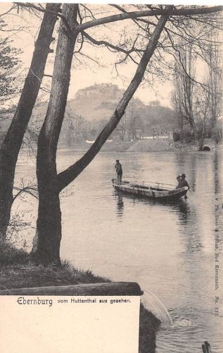 Bad Münster a. Stein Die Ebernburg vom Huttental gesehen ngl 197.345