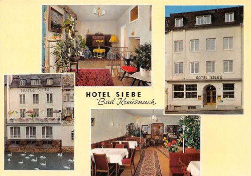 Bad Kreuznach Hotel Siebe Mehrbildkarte ngl 197.374