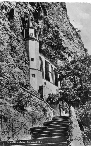 Idar-Oberstein a. d. Nahe Felsenkirche gl1956 197.399