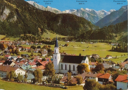 Hindelang Bad Oberdorf Ostrachtal Totale gl1973 126.461