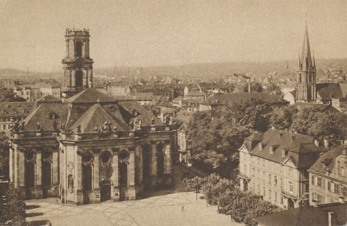 Saarbrücken Ludwigs- und St. Jakobskirche ngl 131.036