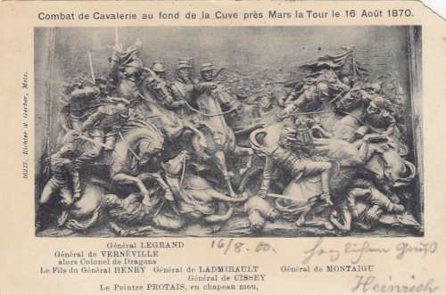1870 Combat de Cavalerie près Mars la Tour gl1900 E7911
