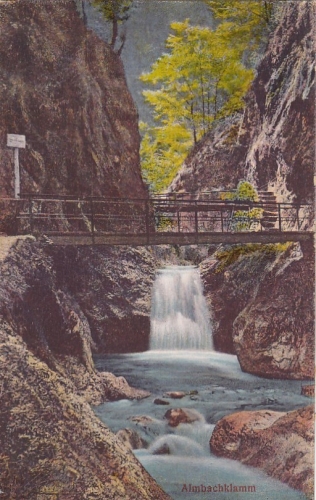 Almbachklamm nahe Maria Gern ngl E8266