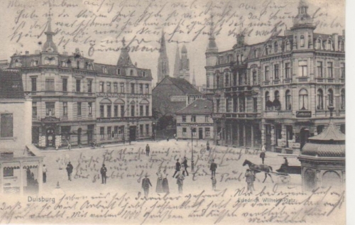 Duisburg Friedrich-Wilhelm-Platz bahnpgl1906 98.662