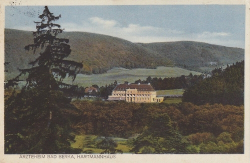 Ärzteheim Bad Berka in Thüringen, Hartmannhaus gl1935 E8339