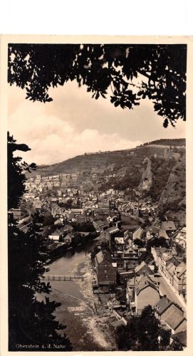 Oberstein a. d. Nahe Panorama gl1936 197.408