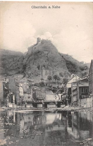 Oberstein a. d. Nahe Teilansicht ngl 197.412