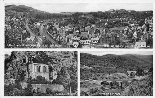 Idar-Oberstein a. d. Nahe Mehrbildkarte feldpgl1952 197.419