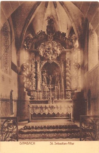 Dambach St. Sebastian-Altar ngl 197.446