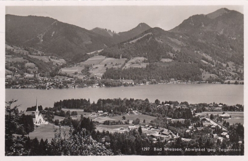 Bad Wiessee, Abwinkel gegen Tegernsee gl1949 E9373