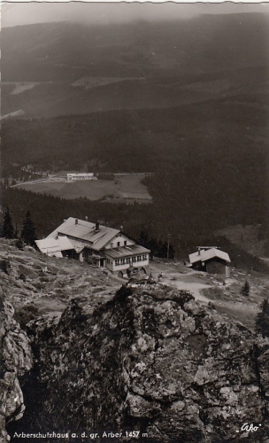 Arber-Schutzhaus a.d.gr.Arber im Bayer.Wald gl1960 E9834
