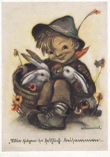 Hummel, Wir sitzen so fröhlich beisammen, Nr. 4950 ngl E9911