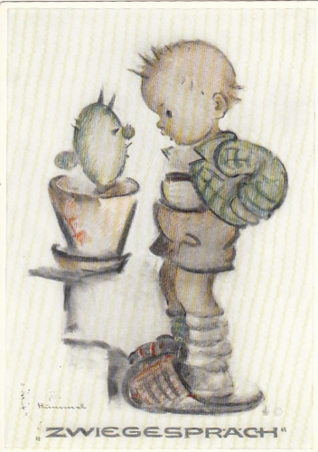 Hummel, "Zwiegespräch" Nr. 5555 gl1960 E9925