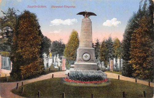 Saarbrücken Ehrental-Eingang feldpgl1914 197.530