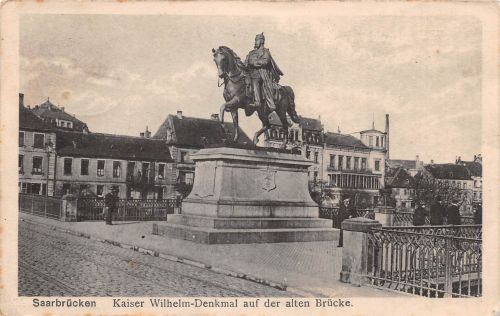 Saarbrücken Kaiser-Wilhelm-Denkmal gl1919 197.536
