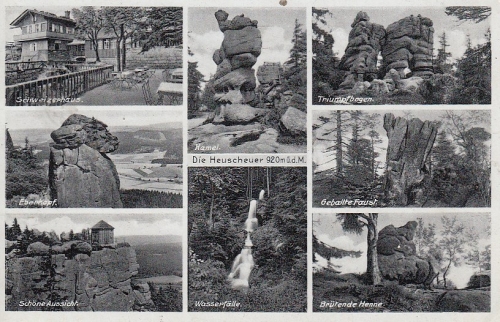 Die Heuscheuer, Mehrbildkarte ngl F0391