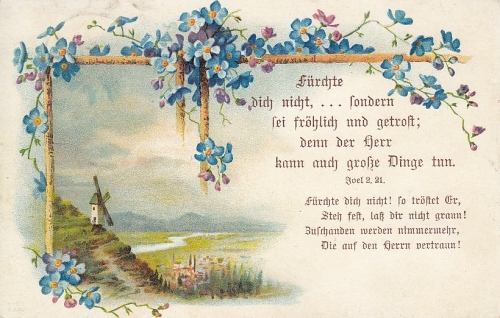 Religion: Fürchte dich nicht, ... gl1910 F0506