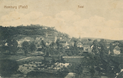 Homburg Totalansicht feldpgl1916 131.029