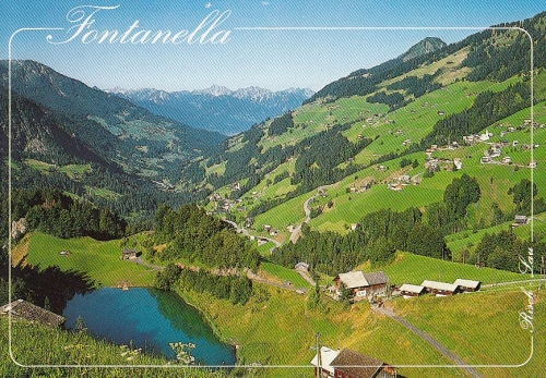Fontanella mit Seewaldsee, Grosses Walsertal, Vorarlberg, ngl F0878