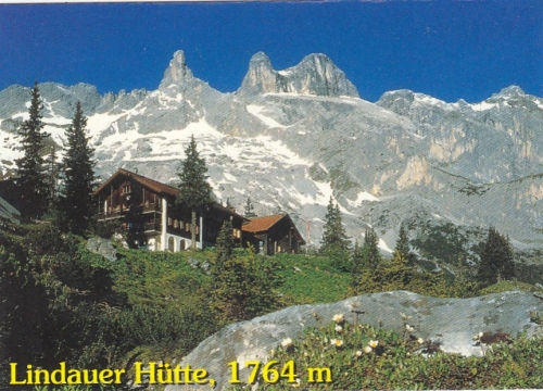 Drei Türme, Montafon, Vorarlberg, mit Lindauer Hütte im Rätikon ngl F1137