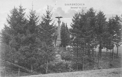 Saarbrücken Denkmal der 77er ngl 197.541