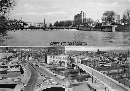 Saarbrücken Mehrbildkarte gl1964 197.553