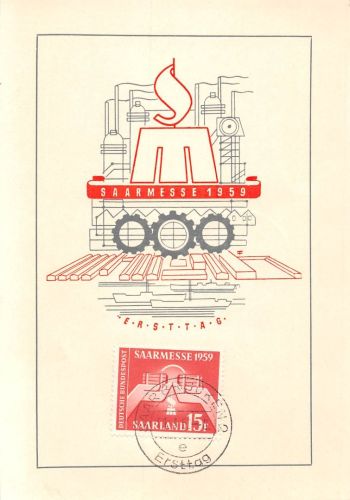 Saarbrücken Saarmesse 1959 ngl 197.558