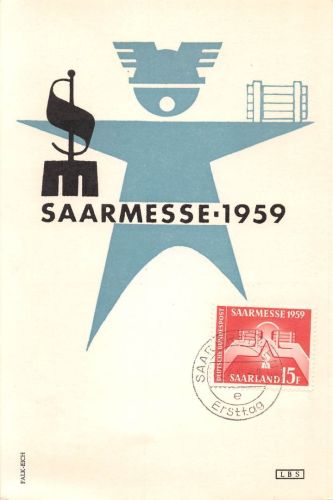 Saarbrücken Saarmesse 1959 ngl 197.559