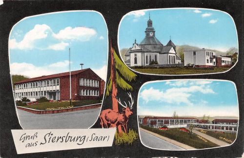 Siersburg (Saar), Mehrbildkarte ngl 197.581