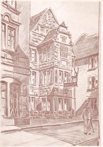 Zweibrücken Gasthaus "Zum Hirsch" ngl 197.606