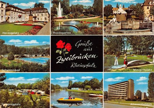 Zweibrücken Mehrbildkarte gl1977 197.609