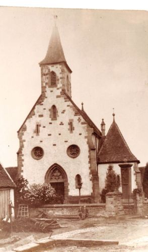 Battweiler/Pfalz Kirche FOTO ngl 197.612
