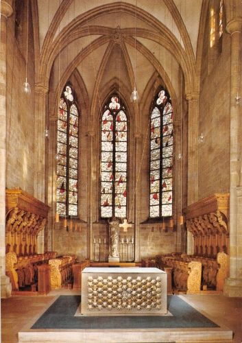 Tholey (Saar) Abteikirche Innenansicht ngl 197.634