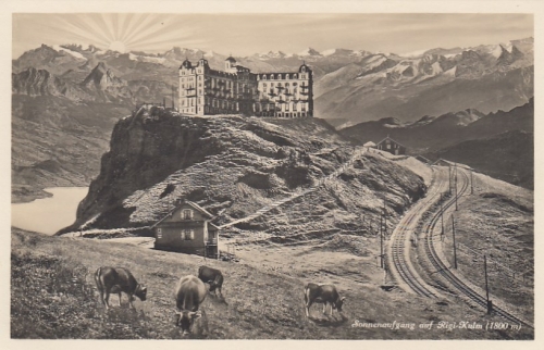 Sonnenaufgang auf Rigi-Kulm ngl F2667
