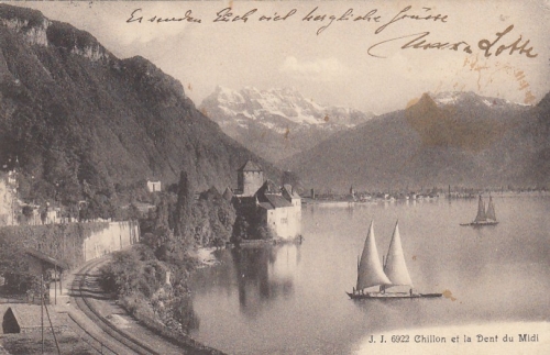 Chillon et le Dent du Midi gl1913 F2749