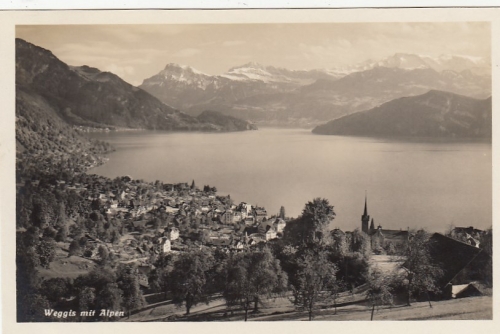 Weggis mit Alpen ngl F2812