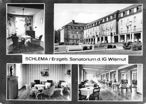 Schlema Sanatorium der IG Wismut gl 197.762