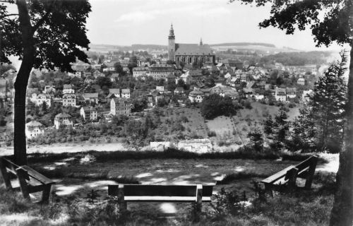 Schneeberg im Erzgebirge Panorama ngl 197.776