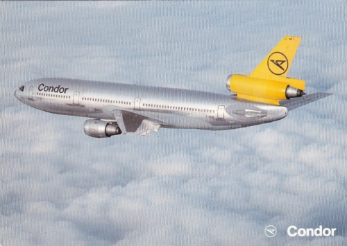 CONDOR Boeing 727 unterwegs ngl F3232