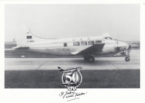 LTU 50 Jahre, De Haviiland D.H.104 "Dove"1 ngl F3242