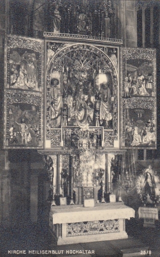 Kirche Heiligenblut, Hochaltar gl1942 F3258