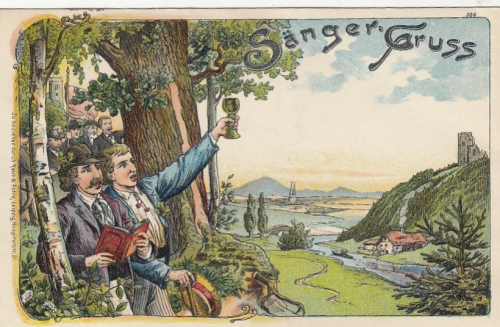 Sänger-Gruss, Litho gl1909 F3324