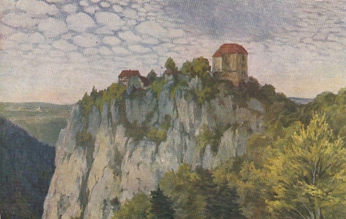 Donautal, Schloss Bronnen nahe Fridingen ngl F3361