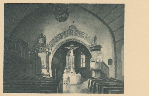 H.BICKEL Aus Rosmaries Heimat, Kirche mit Fürstenlaube, Nr.15 ngl F3582