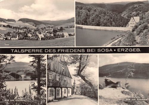 Sosa (Erzgebirge) Talsperre des Friedens gl 197.809