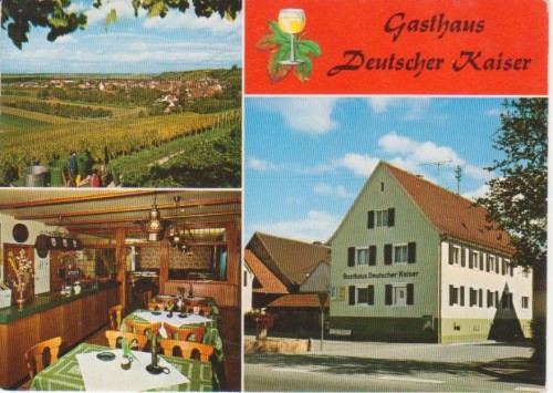 Müllheim,Hügelheim-Gasthaus Deutscher Kaiser ngl 62.587