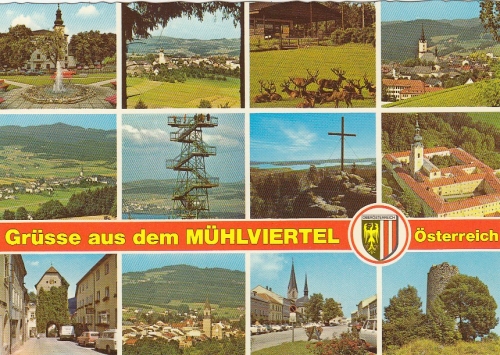 Grüsse aus dem Mühlenviertel, Oberösterreich glum 1960? F4326