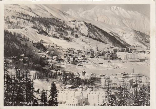 St.Moritz-Bad und -Dorf gl1936 F4338